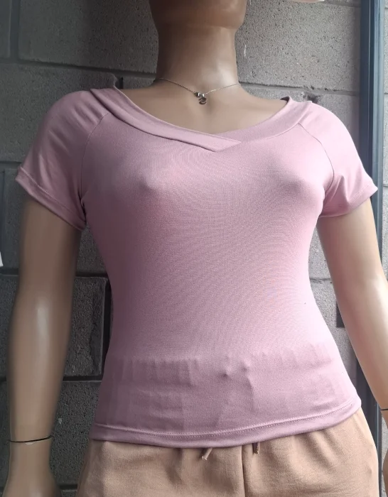 Remera V de Mujer