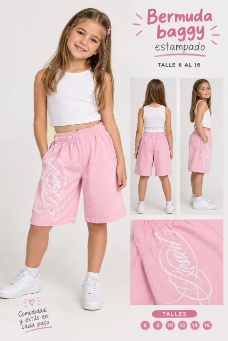 Bermuda Baggy de Niños