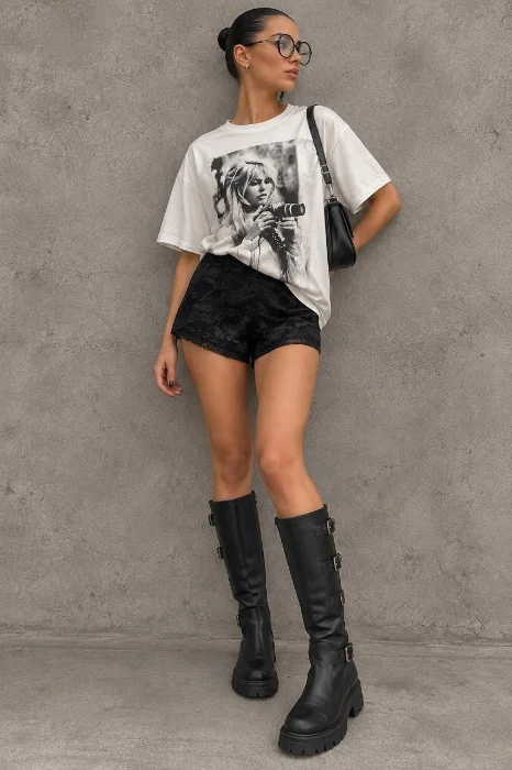 Short Encaje