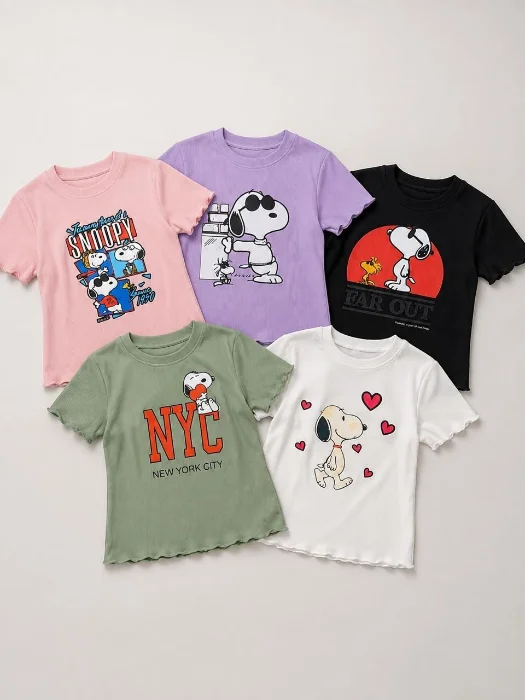 Remera Snoppy