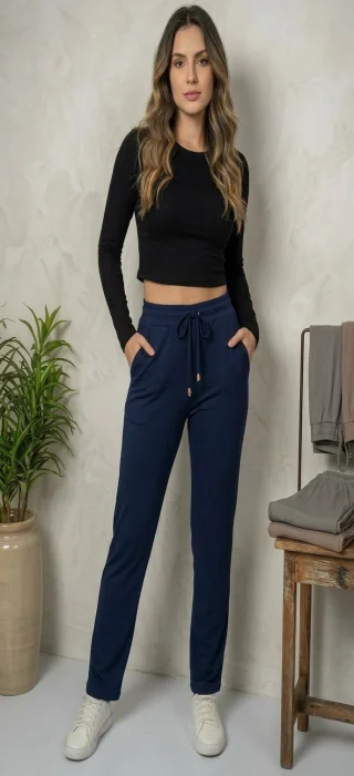 Pantalon Modal con Lycra