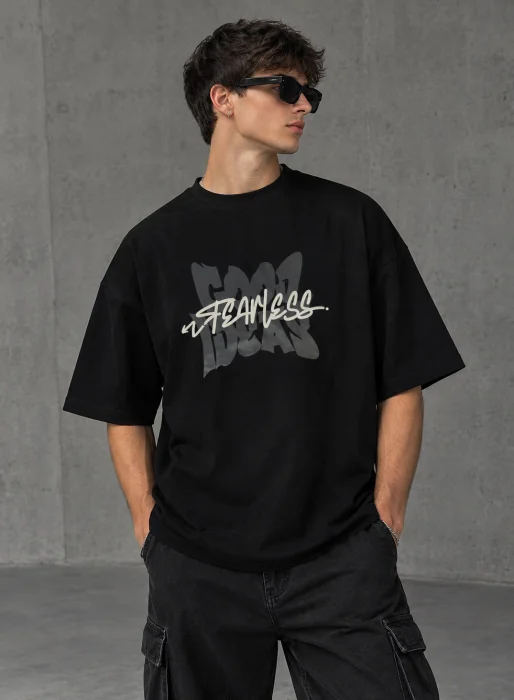 Remera Over Estampado