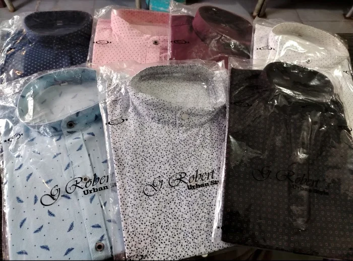 Camisa Estampada Recta
