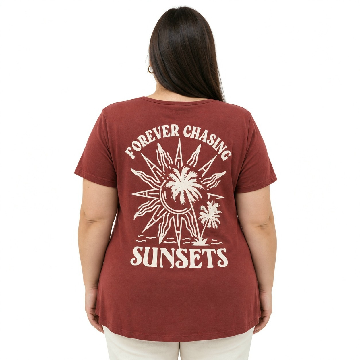 Remera de Viscosa Sunset con Gota - Imagen 2