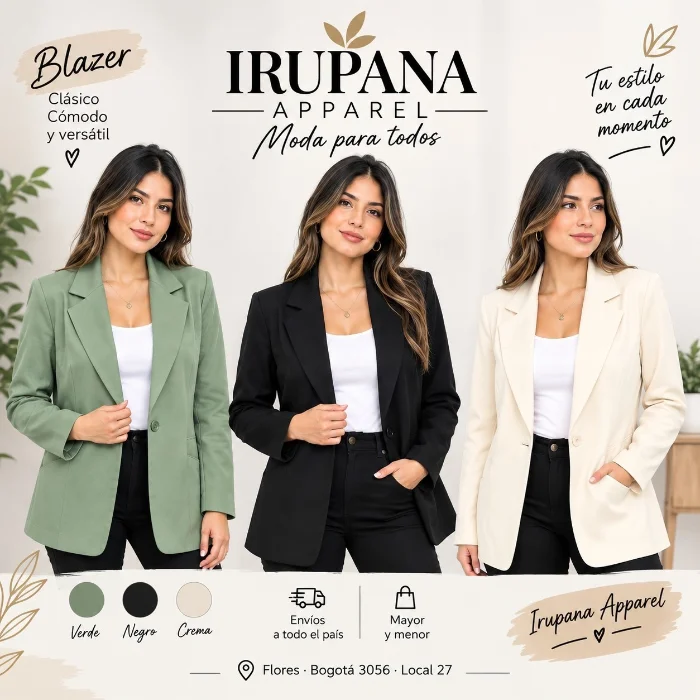 Hermoso Blazer de  Mujer.