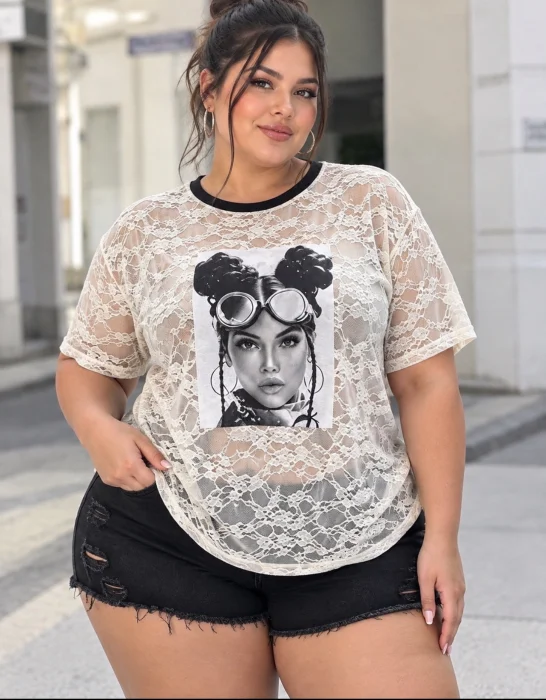 Remerones de Encaje con Sublimado