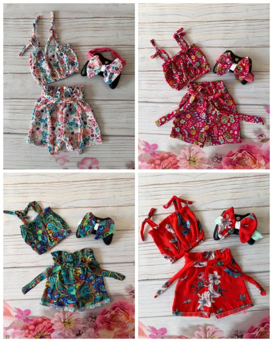 Top+ Short + Vincha ( Conjunto Universo)