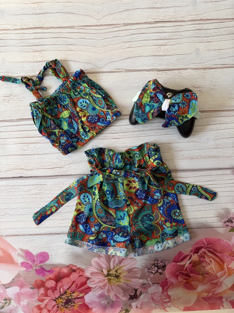 Top+ Short + Vincha ( Conjunto Universo) - Imagen 3