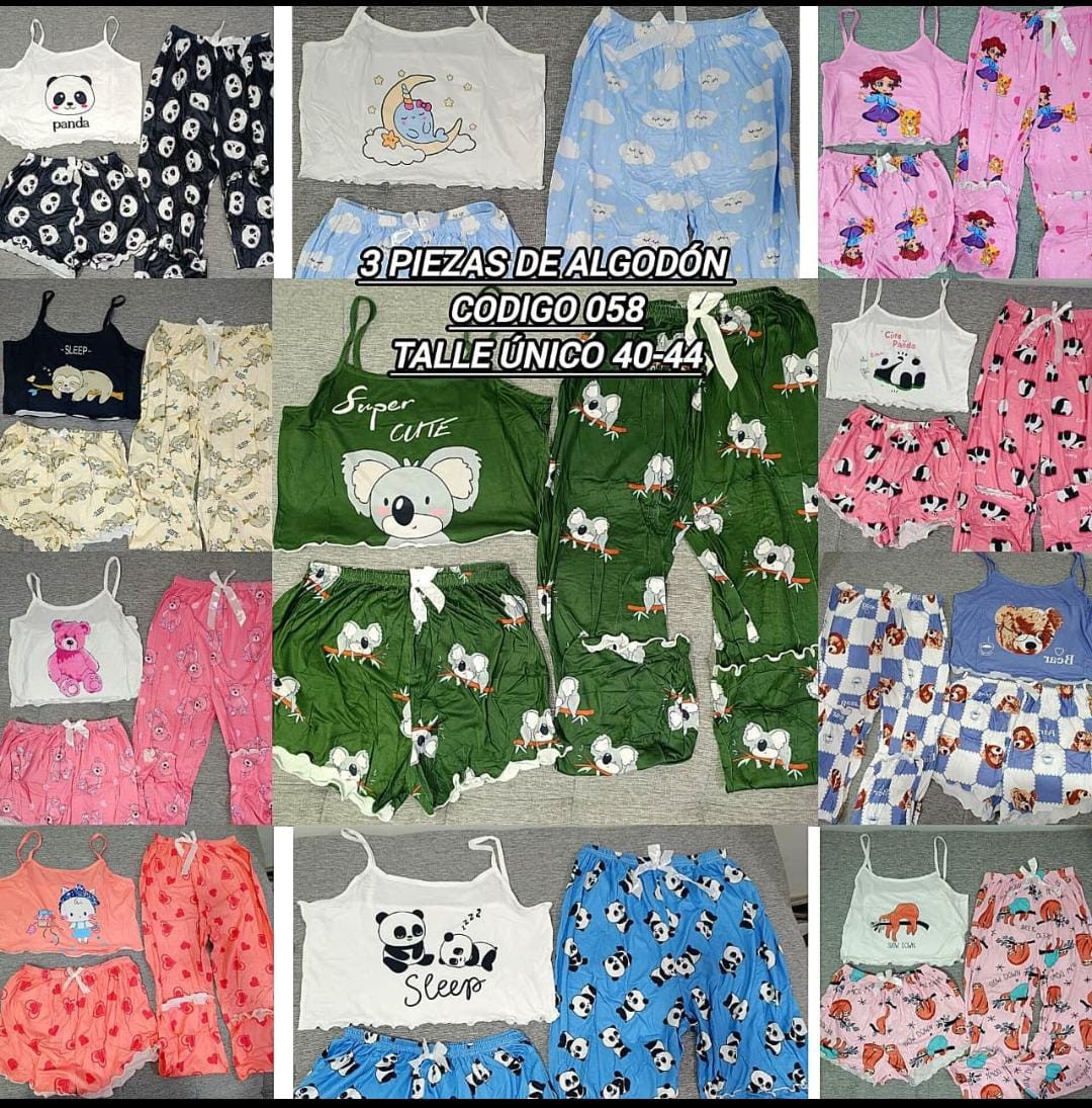 Conjunto Pijama 3 Piezas - Imagen 3