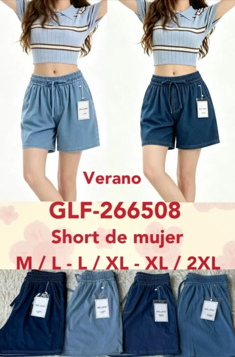 Short Simil Jeans  Importado