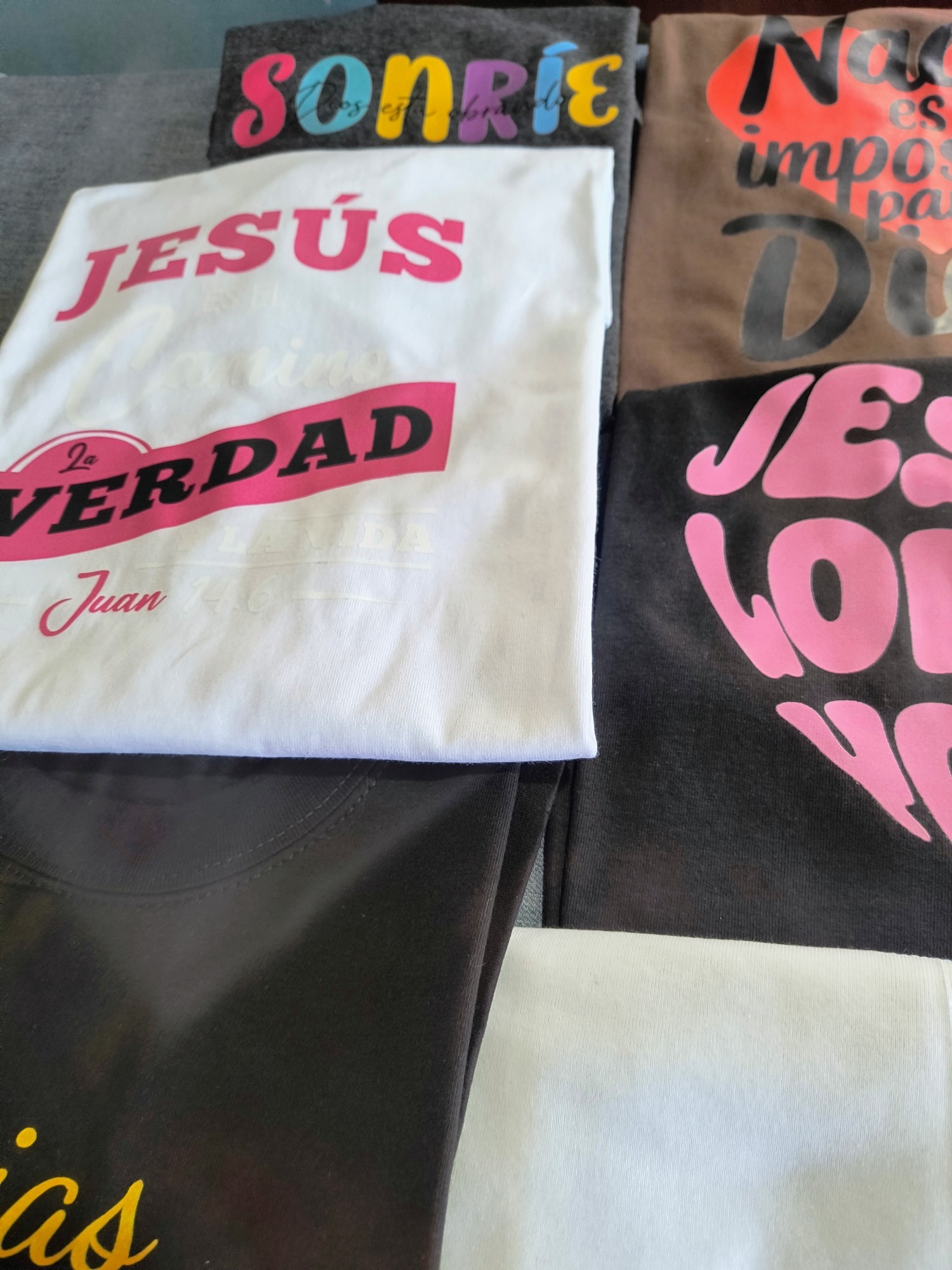 Remeras con Frases Cristianas - Imagen 2