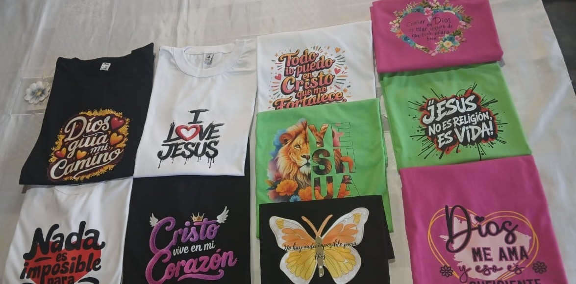 Remeras con Frases Cristianas - Imagen 5