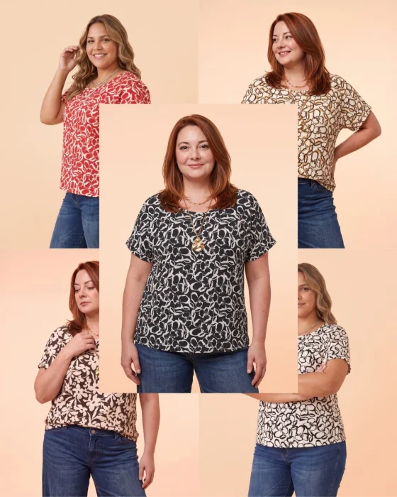 Remera Manga Ranga Estampada de Hawaii Soft