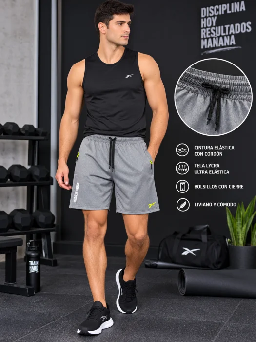 Short de Lycra con Cierre