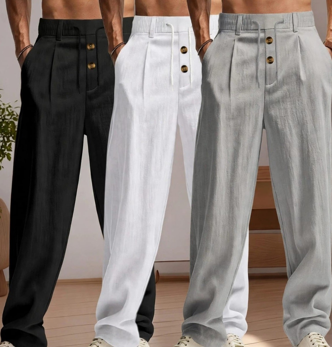 Pantalones de Lino Cey - Imagen 2