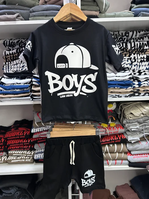 Conjunto de Nene Tela Peinada