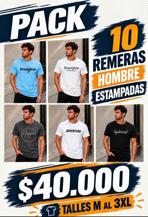 Remera Algodón Estampada