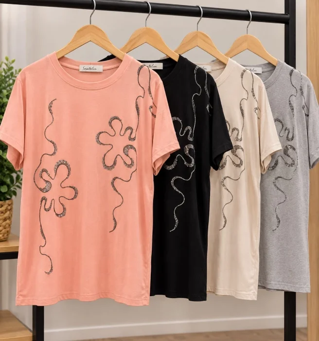 Remeras Bordados
