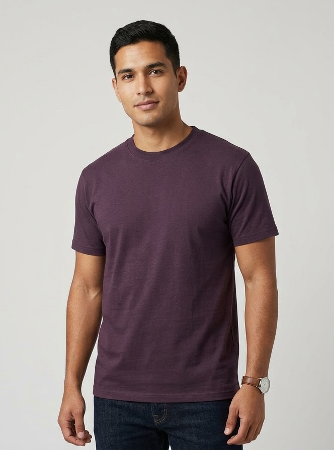 Remeras Lisas de Algodón Peinado - Imagen 2