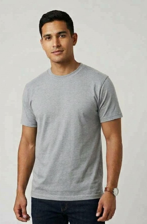 Remeras Lisas de Algodón Peinado - Imagen 2