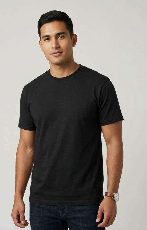 Remeras Lisas de Algodón Peinado - Imagen 3