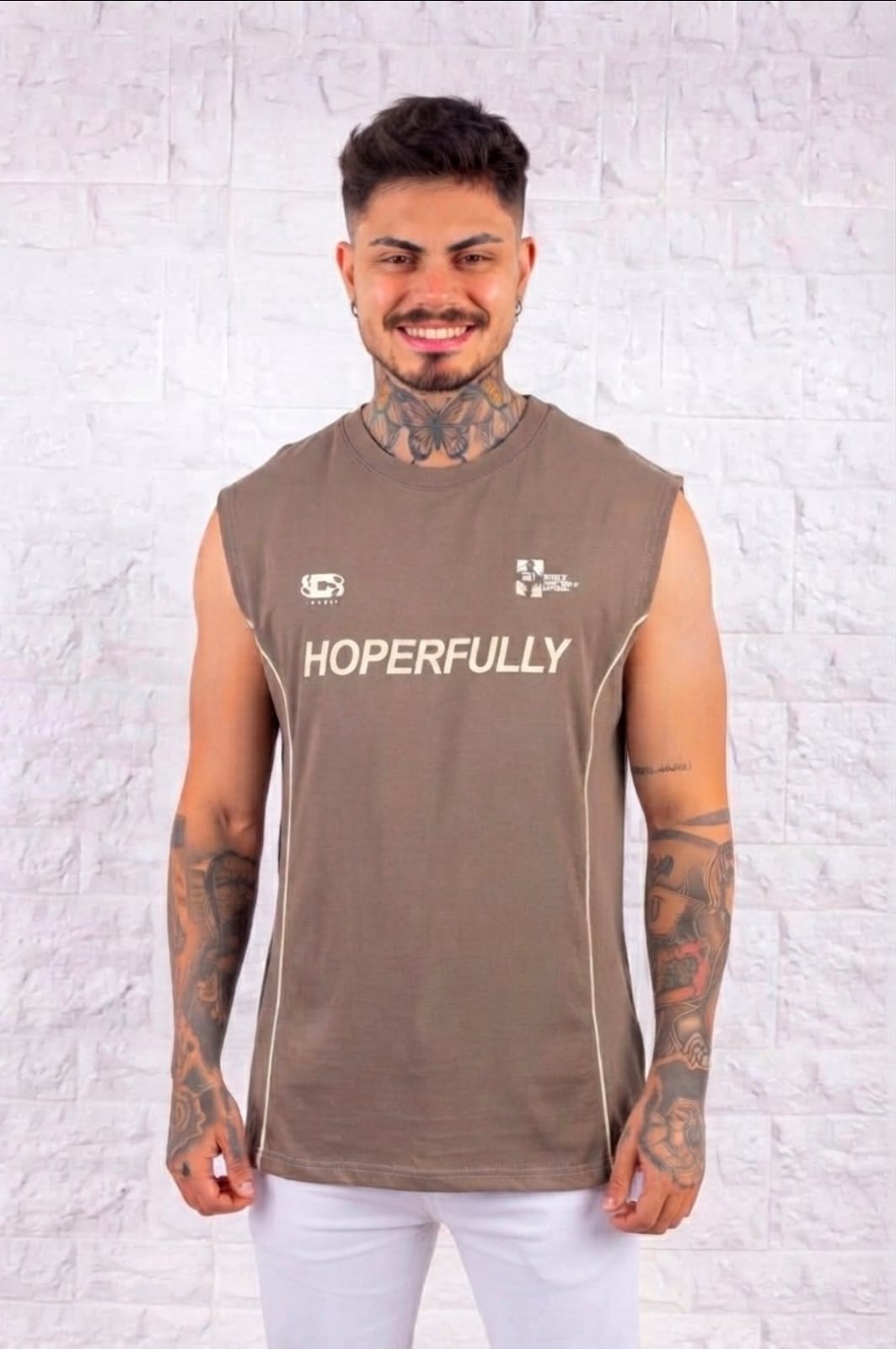 Musculosas Oversize Jersey Peinado - Imagen 2