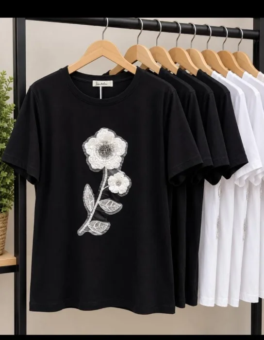 Remeras Flor