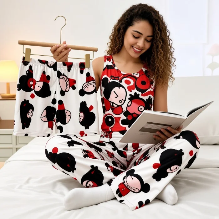 Pijamas 3 Piezas Musculosa