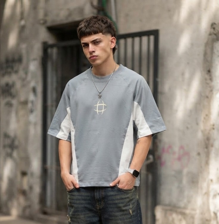 Remera Boxi Fit Combinada - Imagen 2