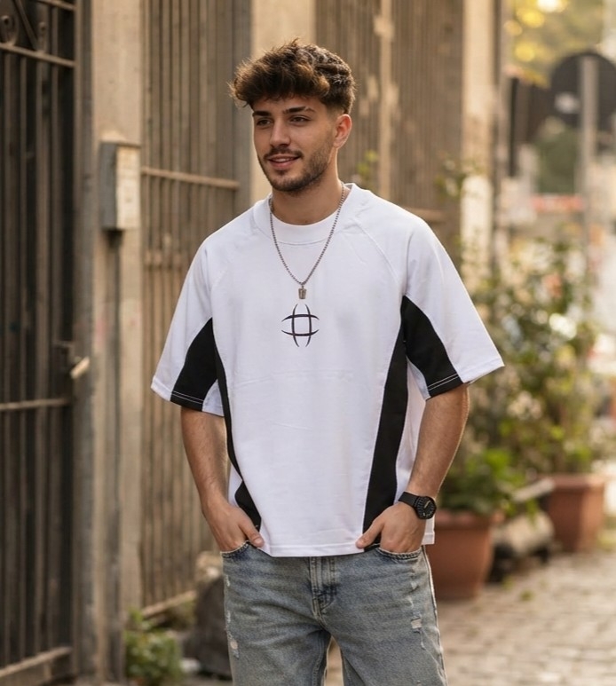 Remera Boxi Fit Combinada - Imagen 3