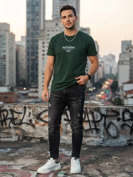 Remera C/clásico Authentic