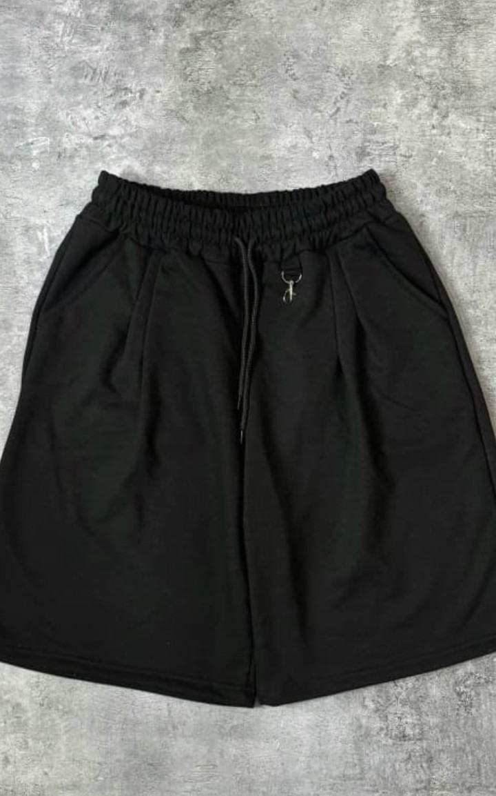 Bermuda Baggy Estilo Sastrero ( Algodón Rústico Peinado) - Imagen 3