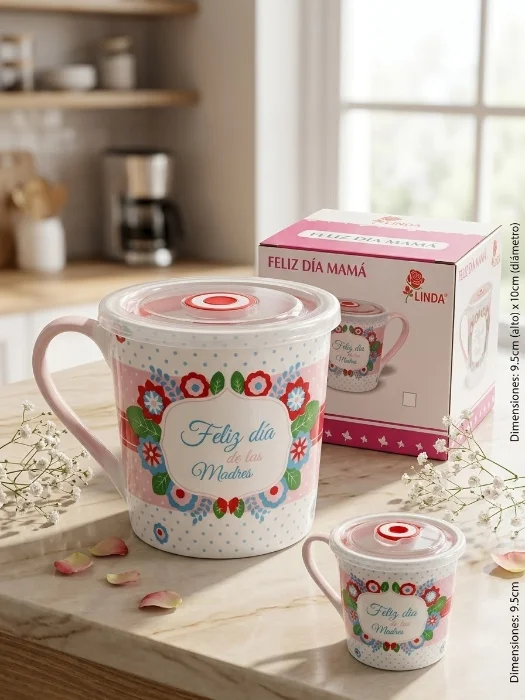 Taza con Tapa - Especial Día de la Madre