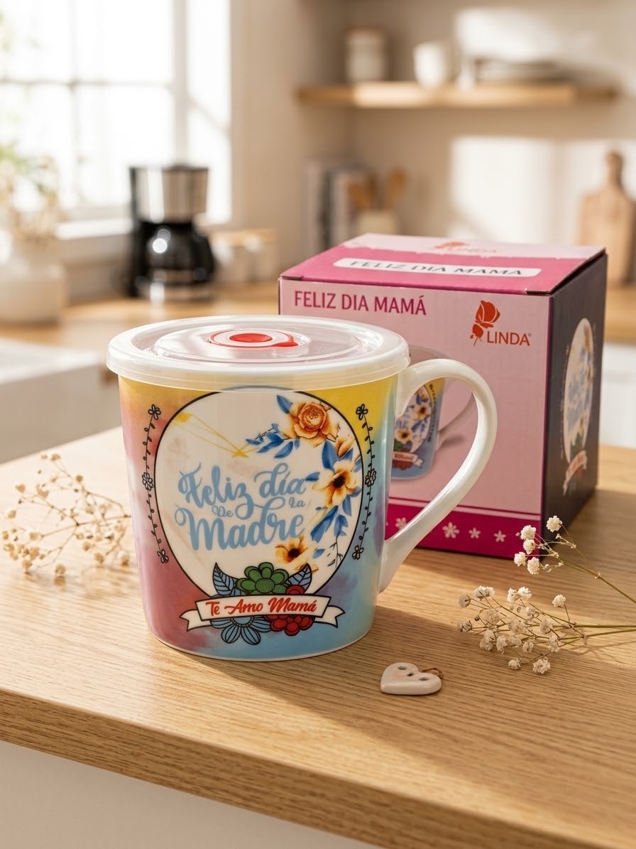 Taza con Tapa - Especial Día de la Madre - Imagen 2