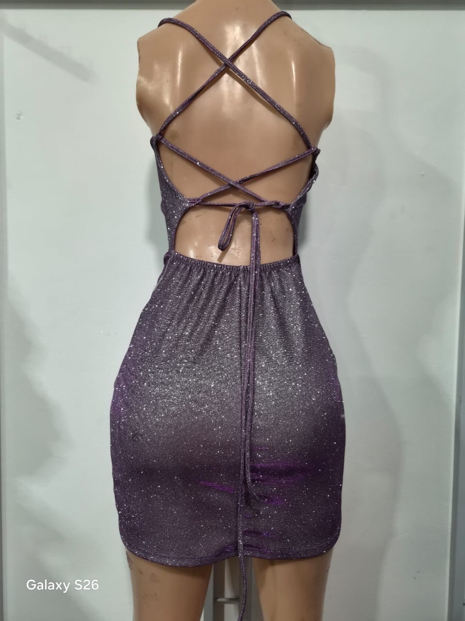 Vestido Corto Cn Frunce Lateral - Imagen 2