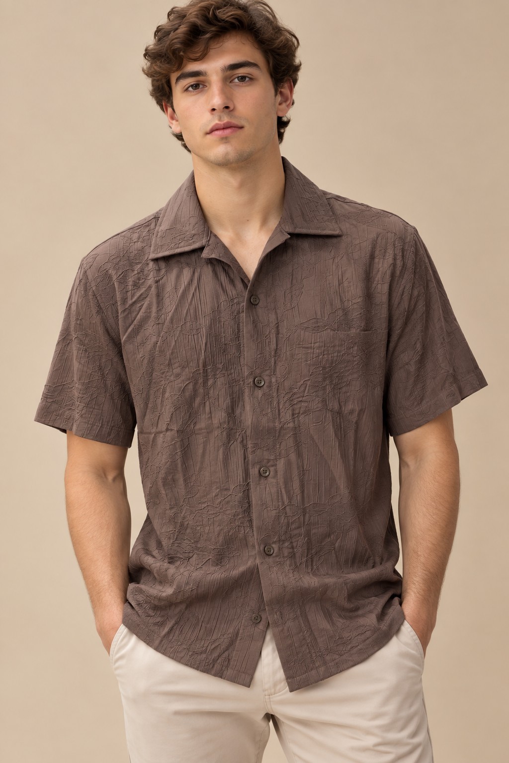 Camisa Ganni Texturizado - Imagen 2