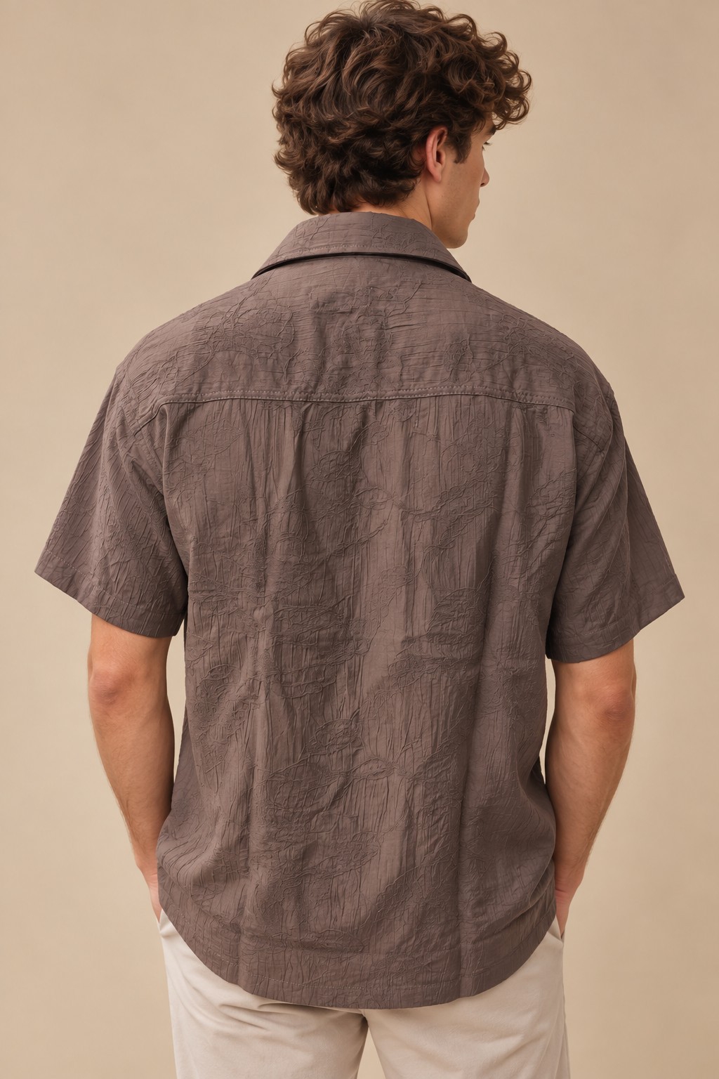 Camisa Ganni Texturizado - Imagen 3