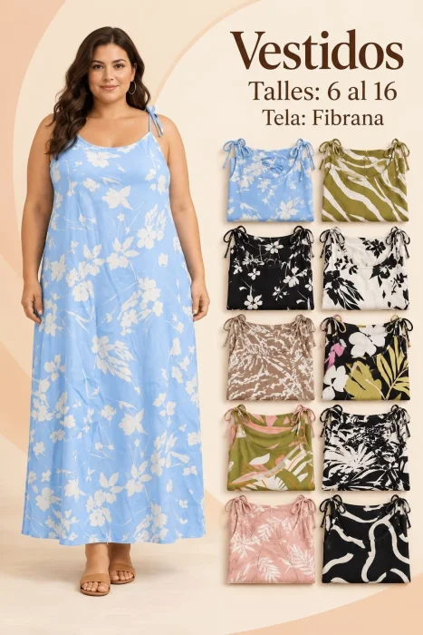 Vestido de Fibrana Especial