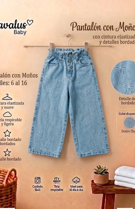 Widi Leg Bordado