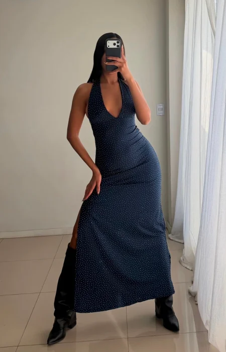 Vestido con Brillo