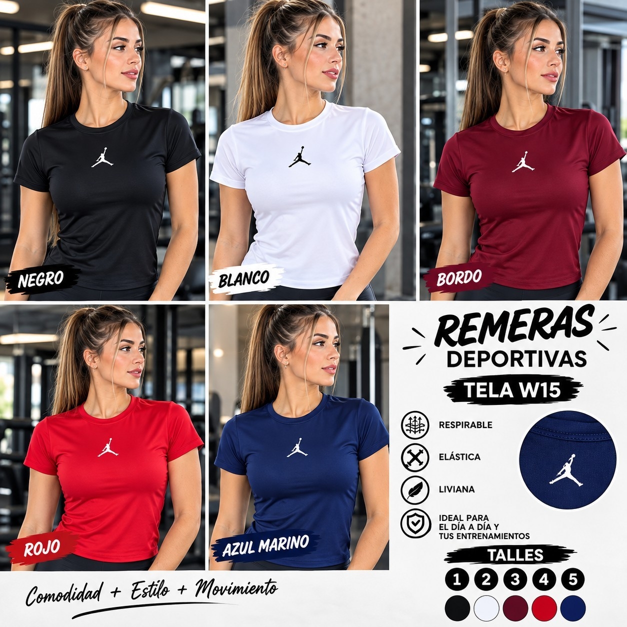 Remera Deportiva - Imagen 2