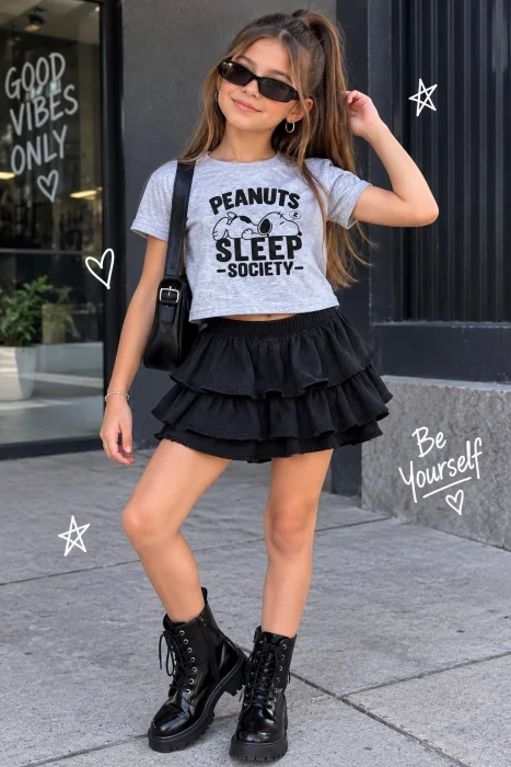 Remera de Algodón con Lycra