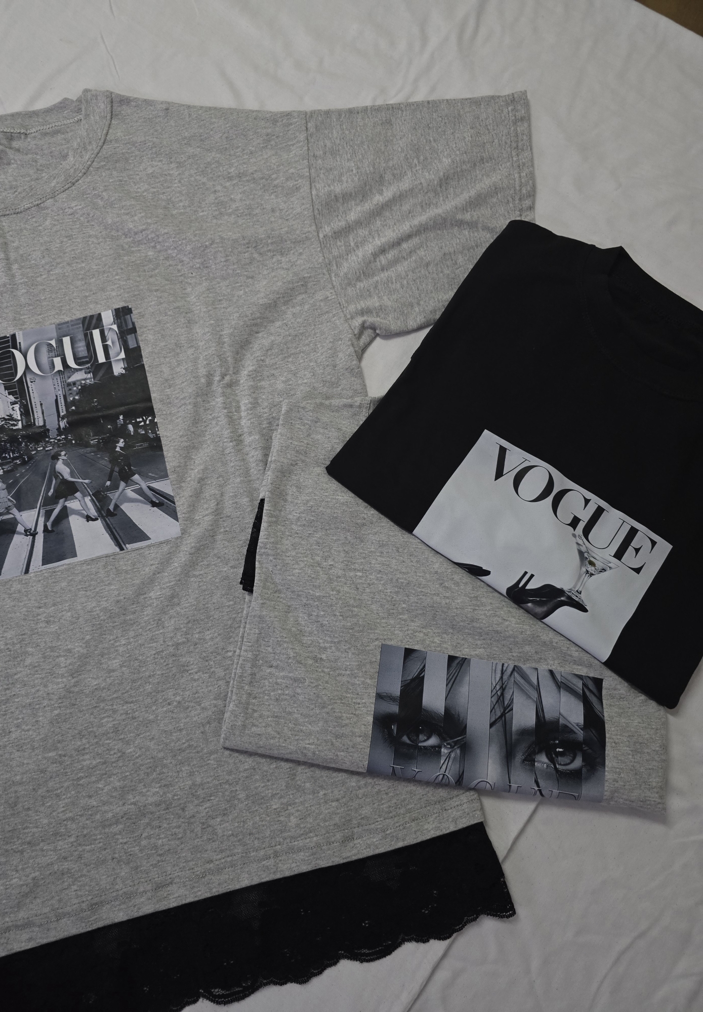 Remeras con Puntilla - Imagen 2