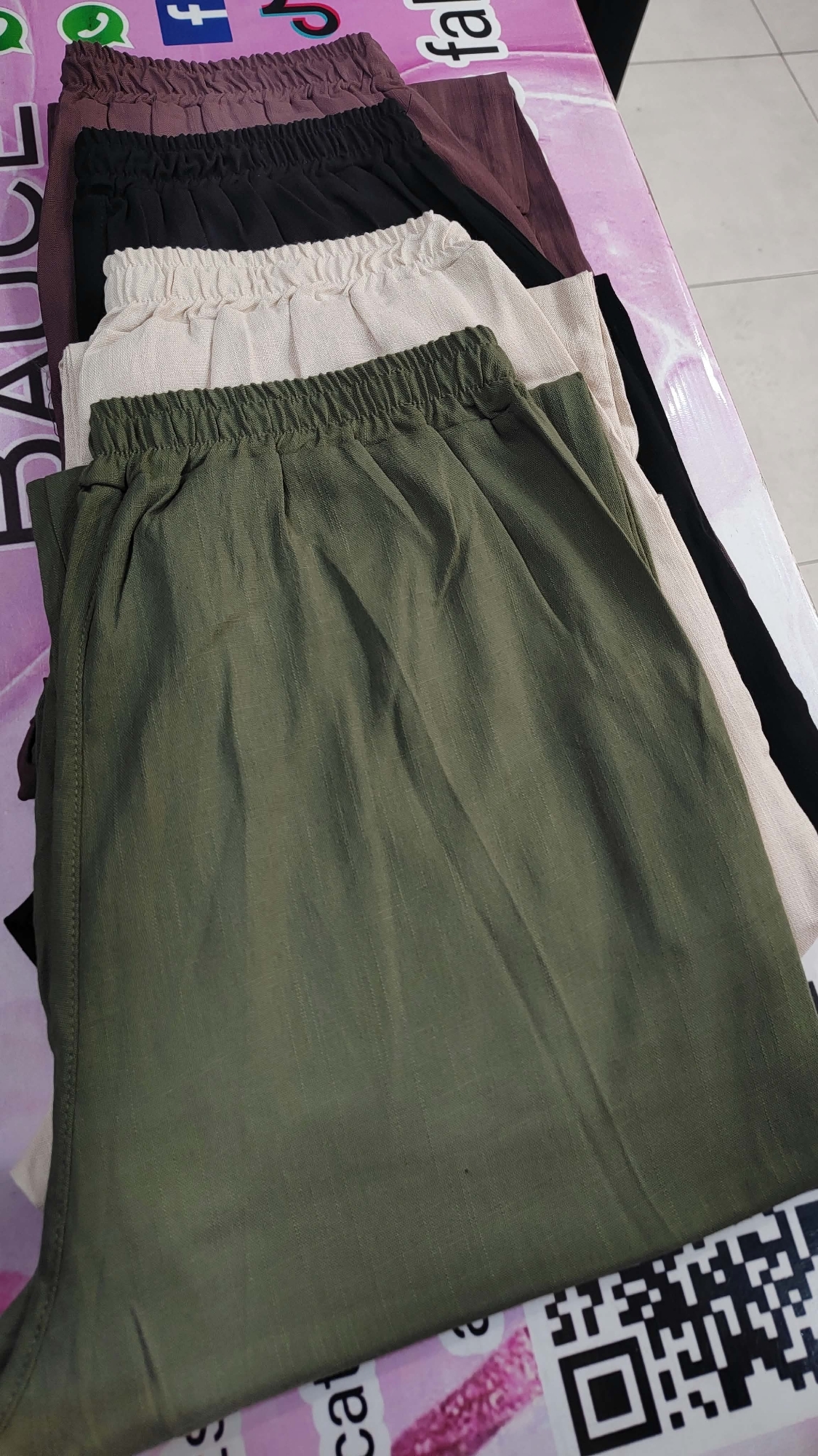 Pantalon de Lino Spandex - Imagen 2
