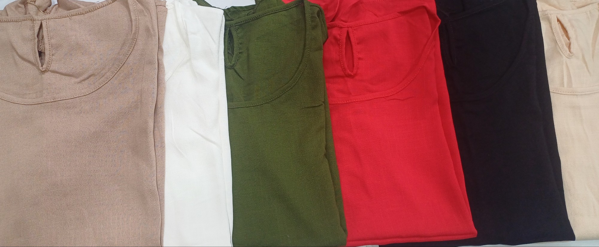 Nuevo Ingreso Camisolas de Lino con Spandex - Imagen 2