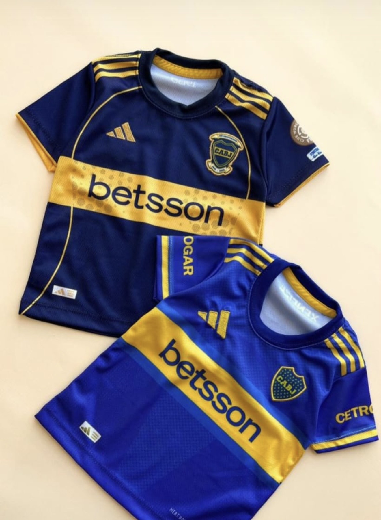 Camisetas Futbol Bebé  Bordadas Premium  Boca  River Miami - IMG_8999.jpeg