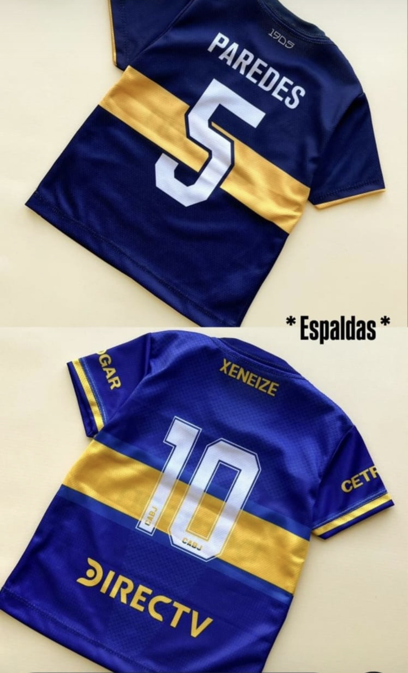 Camisetas Futbol Bebé  Bordadas Premium  Boca  River Miami - IMG_9001.jpeg