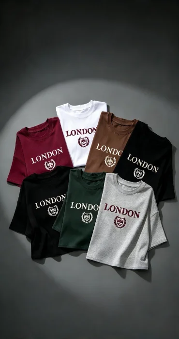 Remeras London Algodón 24-1 Bordadas