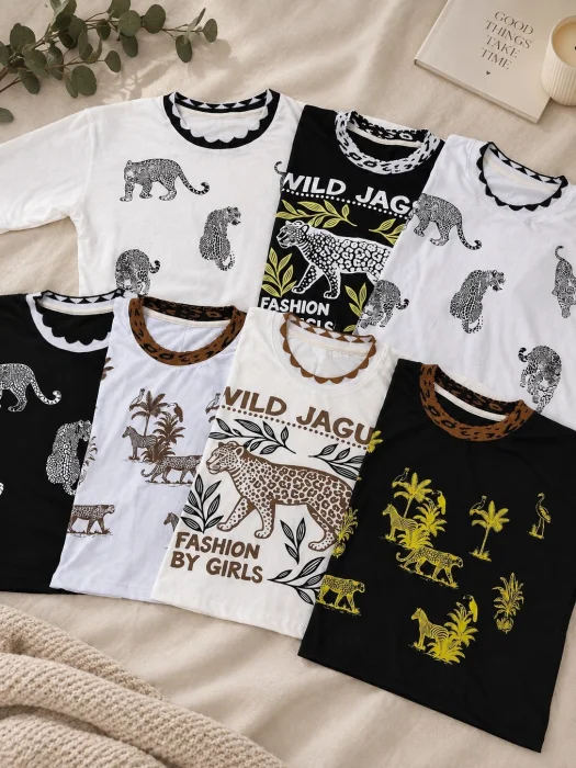 Remera Algodón Estampado