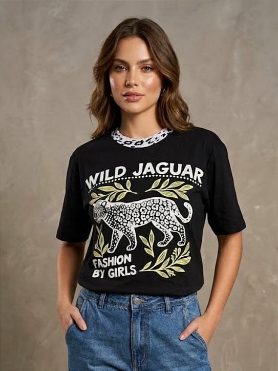 Remera Algodón Estampado - Imagen 3